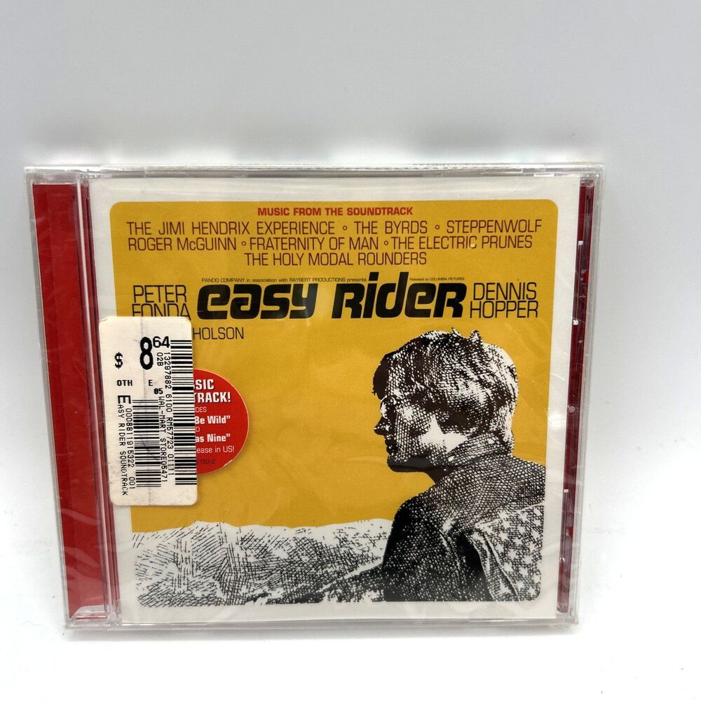Easy Rider: Music From The Soundtrack 1969 Film Audio CD Factory Sealed NIP